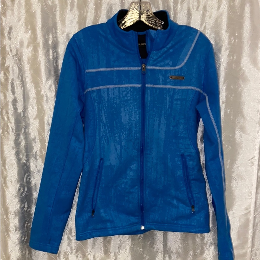 Under Armour Blue Ski Snow Jacket Women’s Size Medium 🔥 YB6